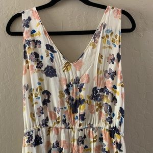 Lucky Brand watercolor maxi dress XL
